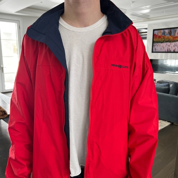 Henri Lloyd Bold Red Men's Jacket - Picture 6 of 6